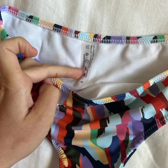 Pattern bikini set - Picture 2 of 2